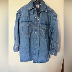 Levi's Classic Light Blue Denim Jacket/Shirt Western
